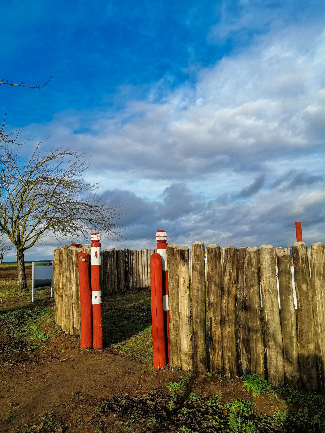 Begehbares Modell der Kreisgrabenanlage Ippesheim., Germany