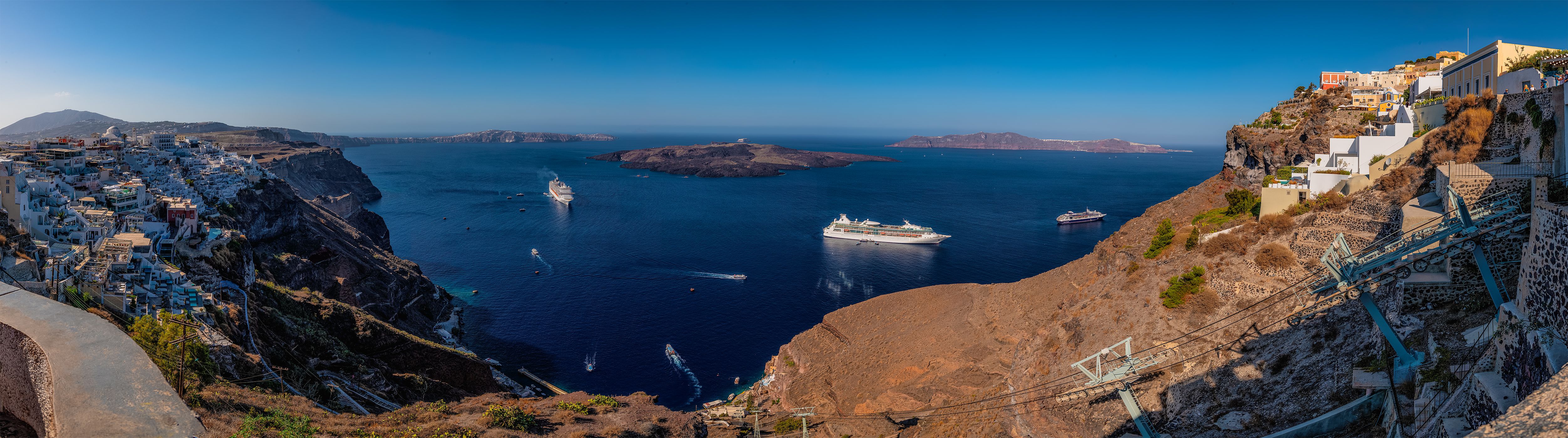 Fira viewpoint, Greece