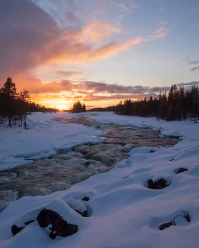 Benbryteforsen rapids, Norrbotten