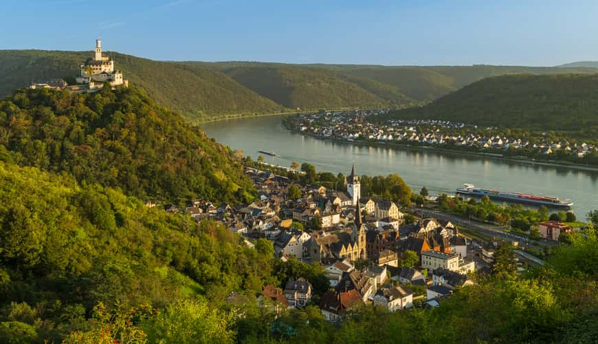 Braubach with Marksburg