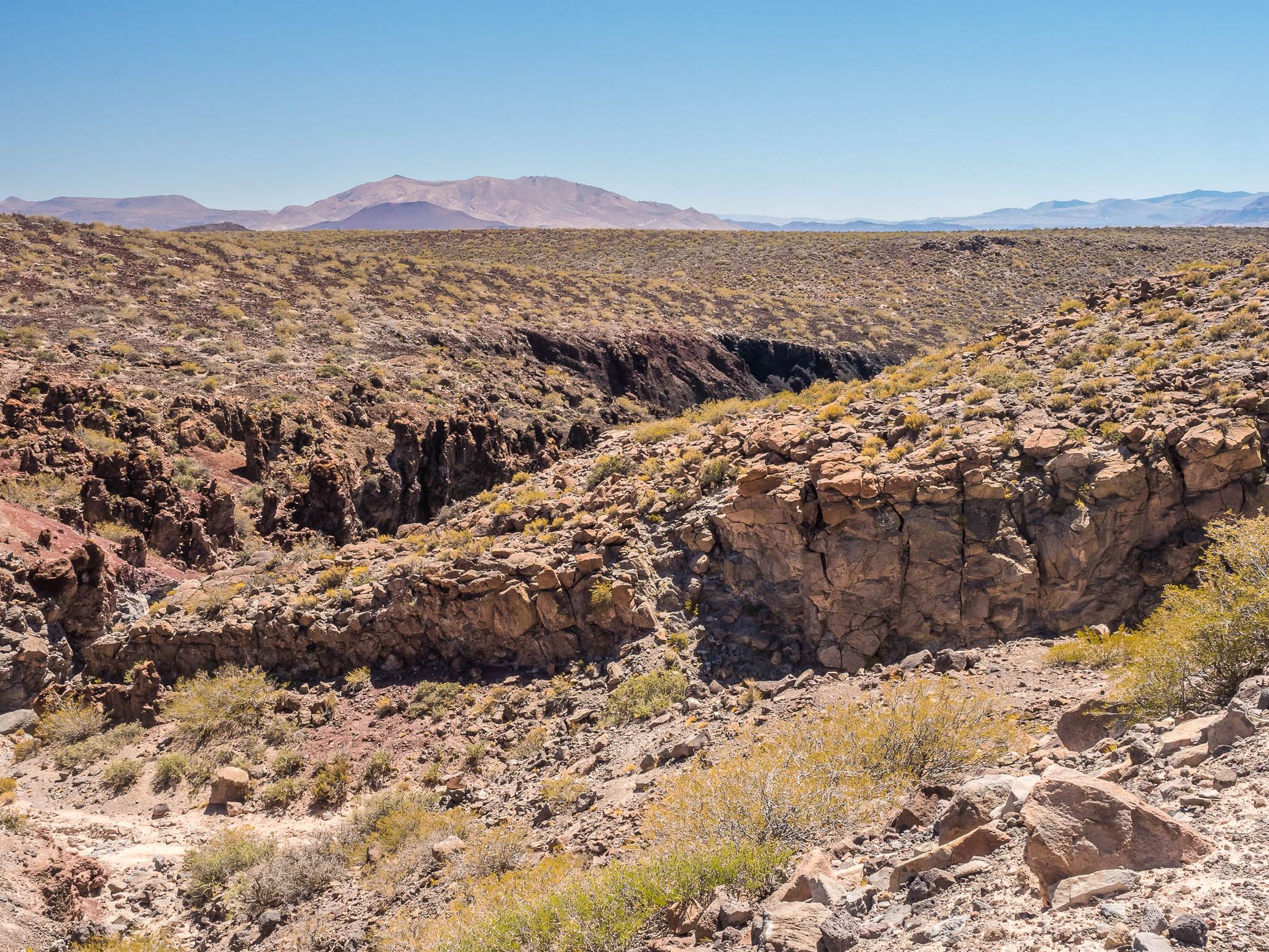Cañadon La Culebra, Argentina