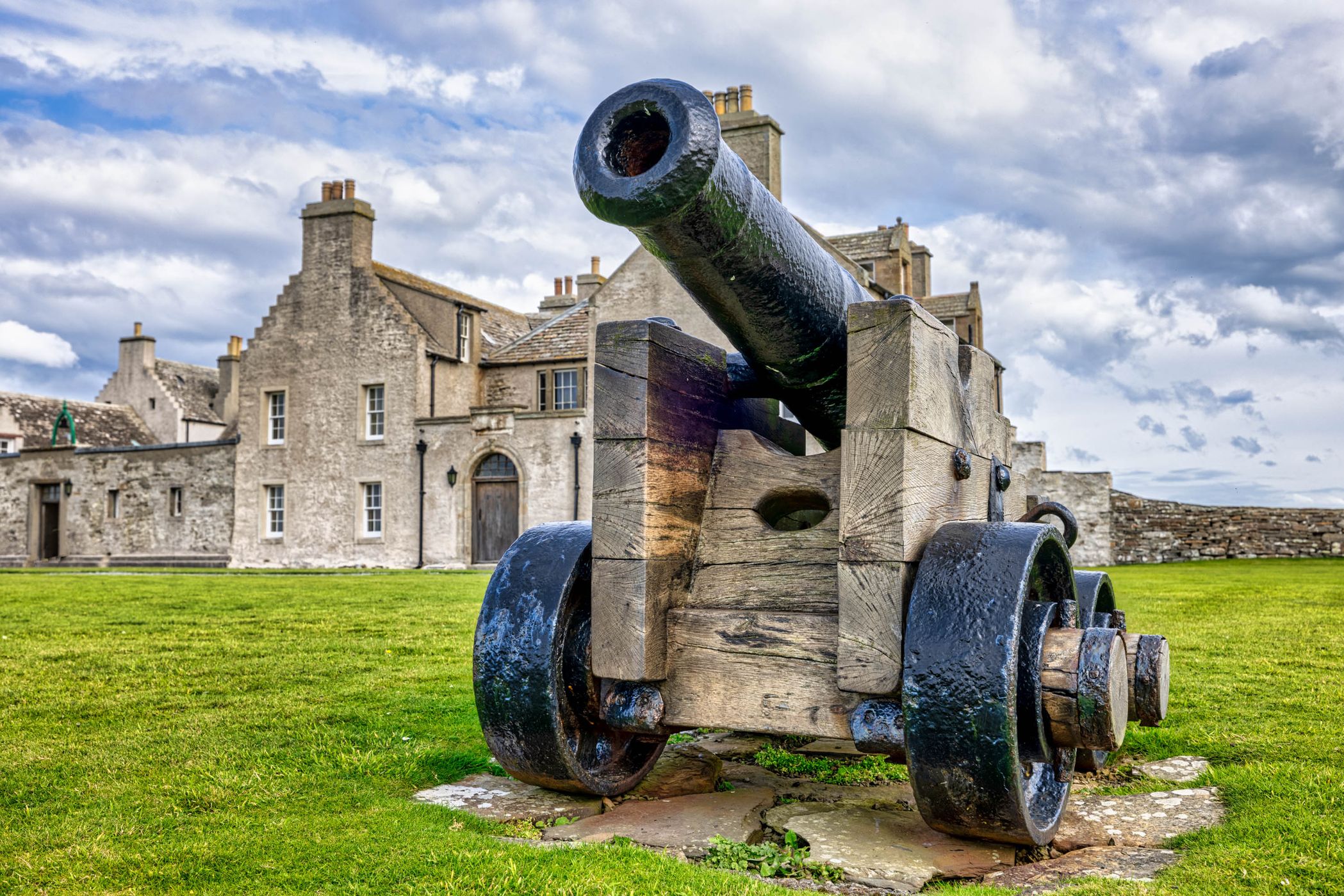 Canon, Skaill House, Orkney Islands, Scotland, UK, United Kingdom