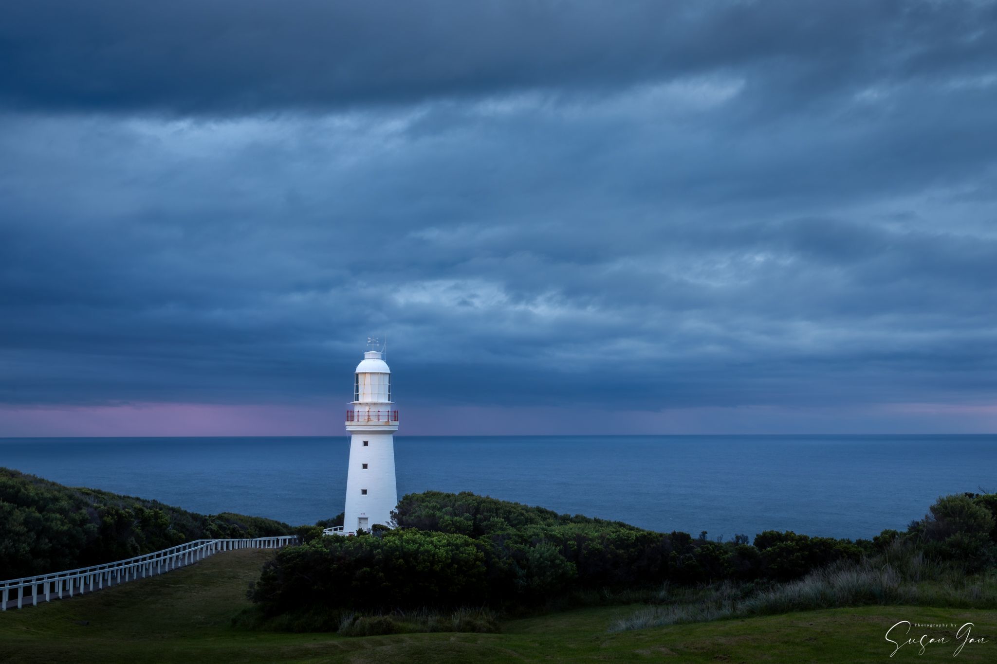 Cape Otway Lighthouse, sunset, Cape Otway, Victoria, Australia