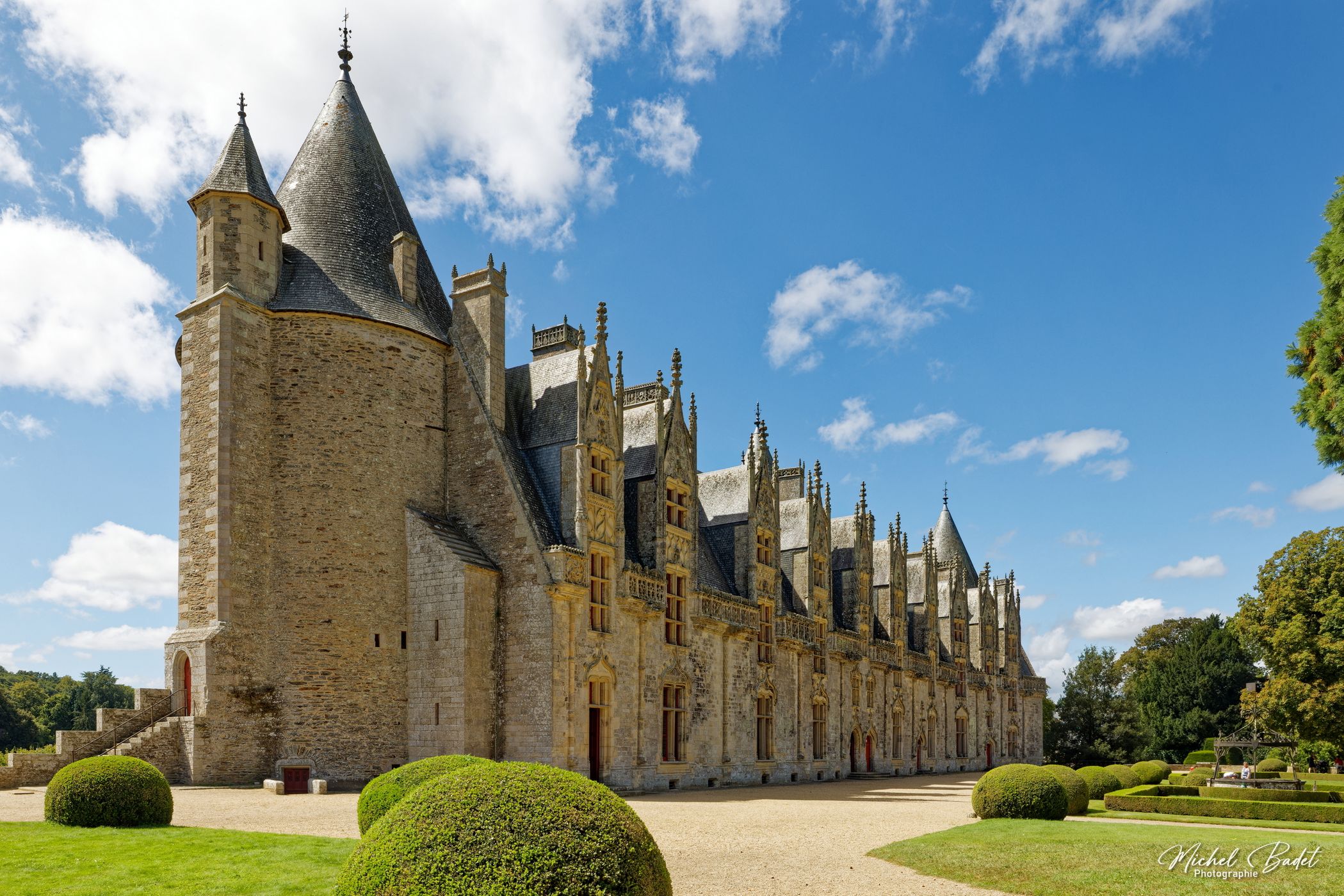 Castle of Josselin, France