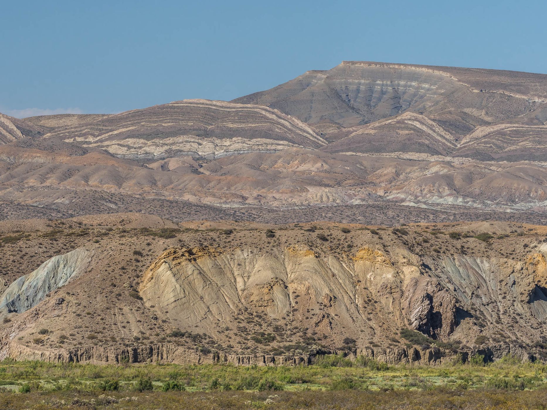 Colourful Hills near Naunauco, Argentina