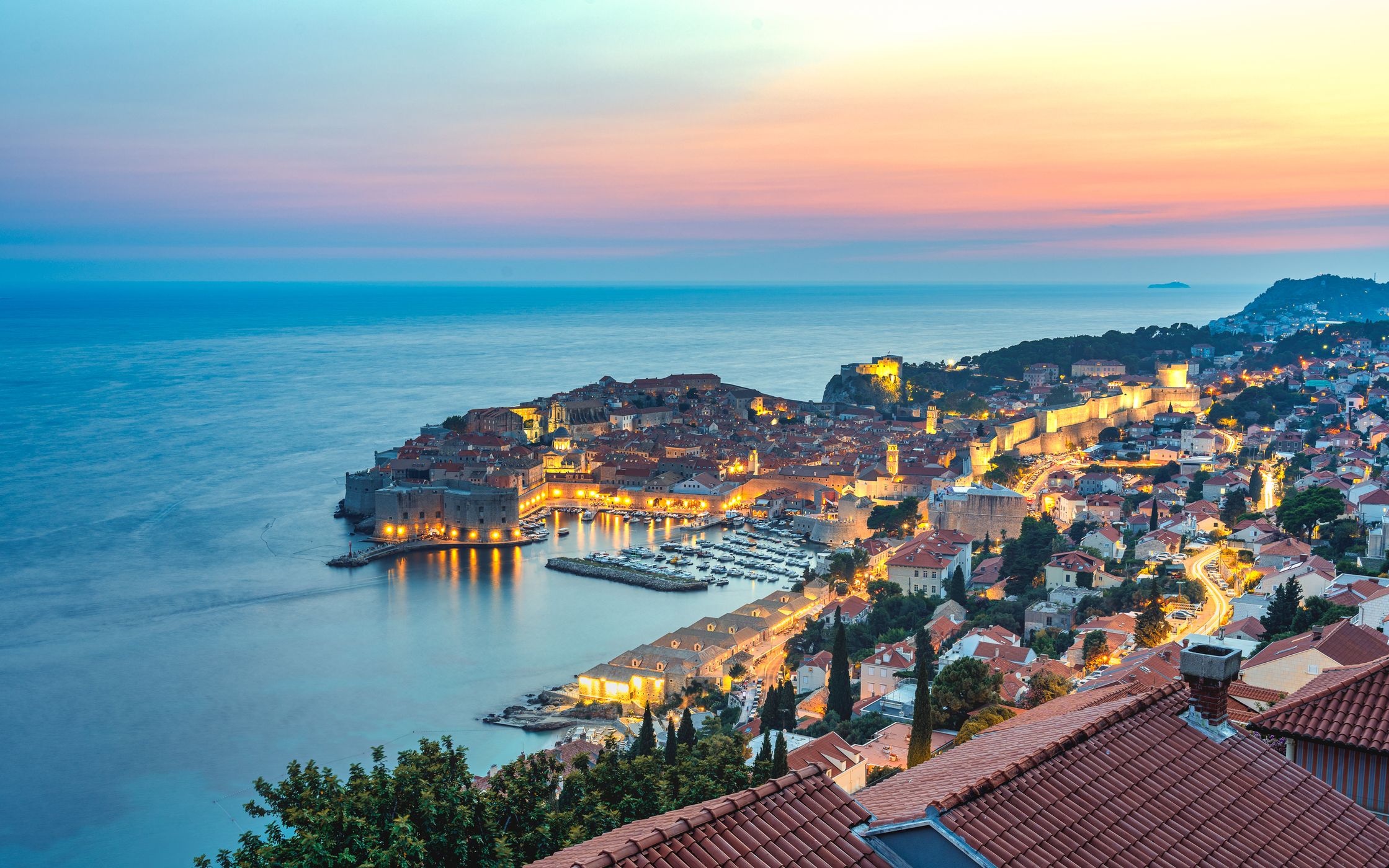 Dubrovnik Old Town View, Croatia