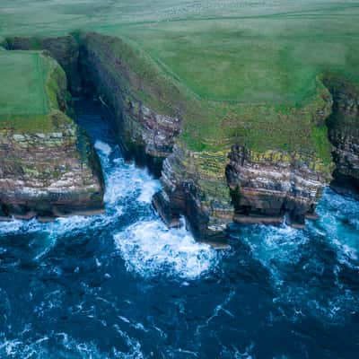 Geo of Sclaites Duncansby, Scotland, United Kingdom