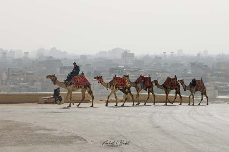 Gizeh and the pyramids