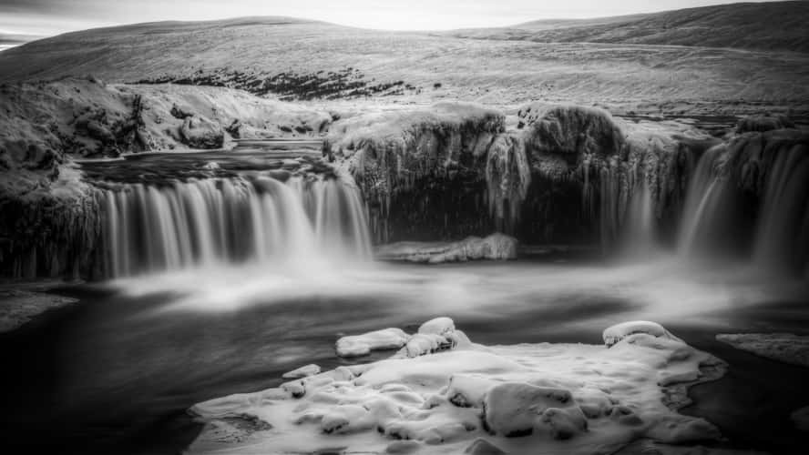 Godafoss Waterfall in Iceland