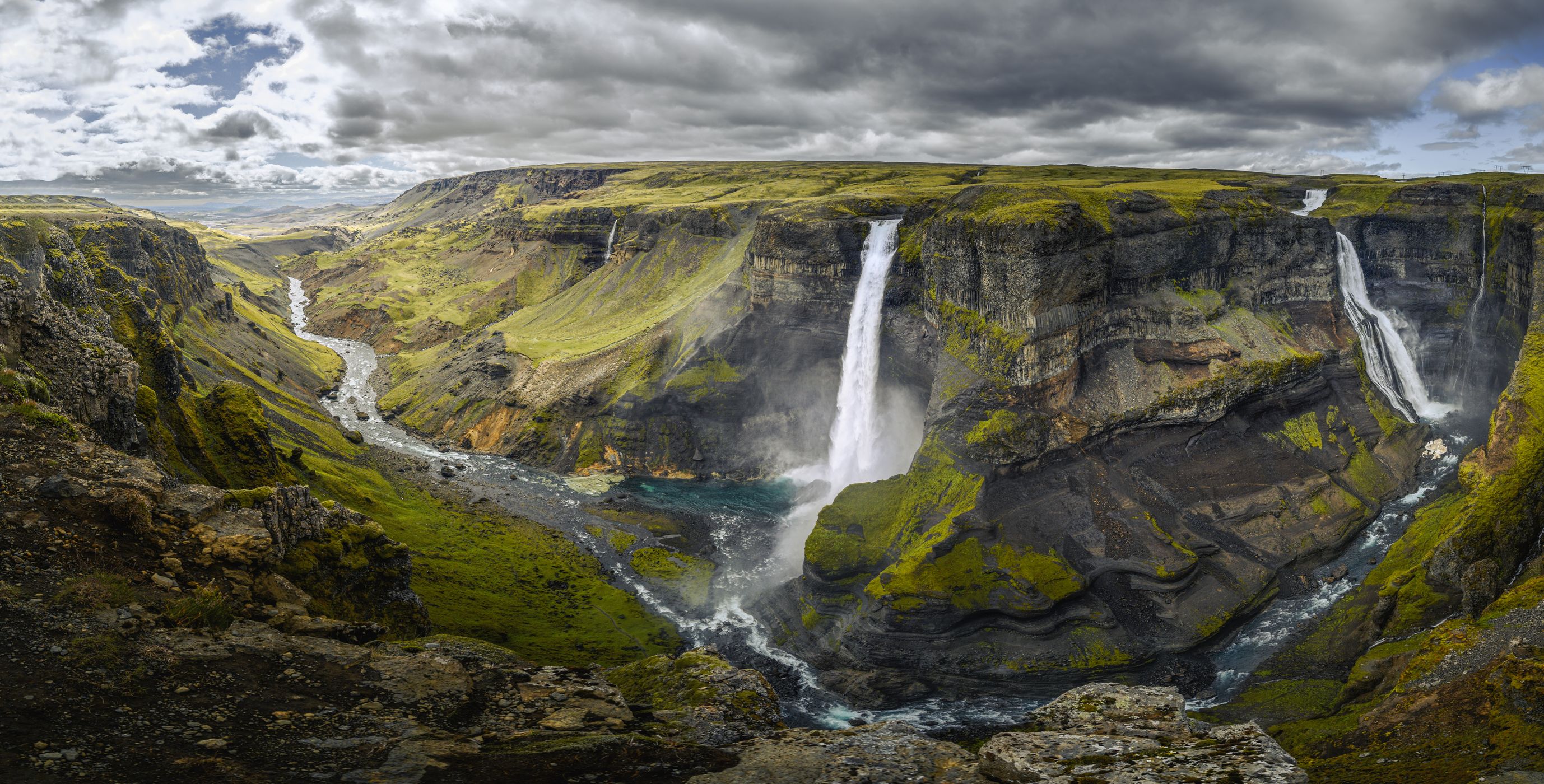 Haifoss waterfall, Iceland