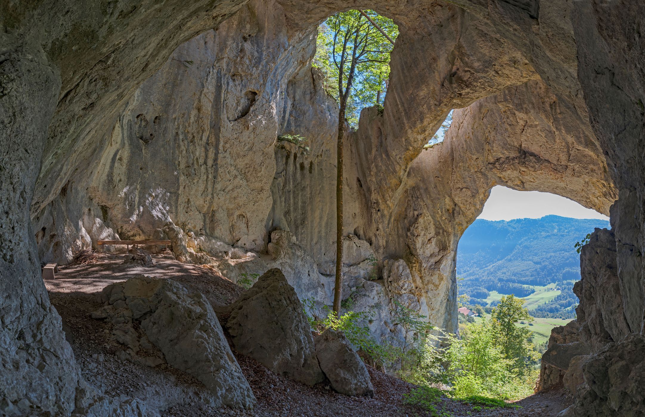 Inside the Bear's Cave, Switzerland
