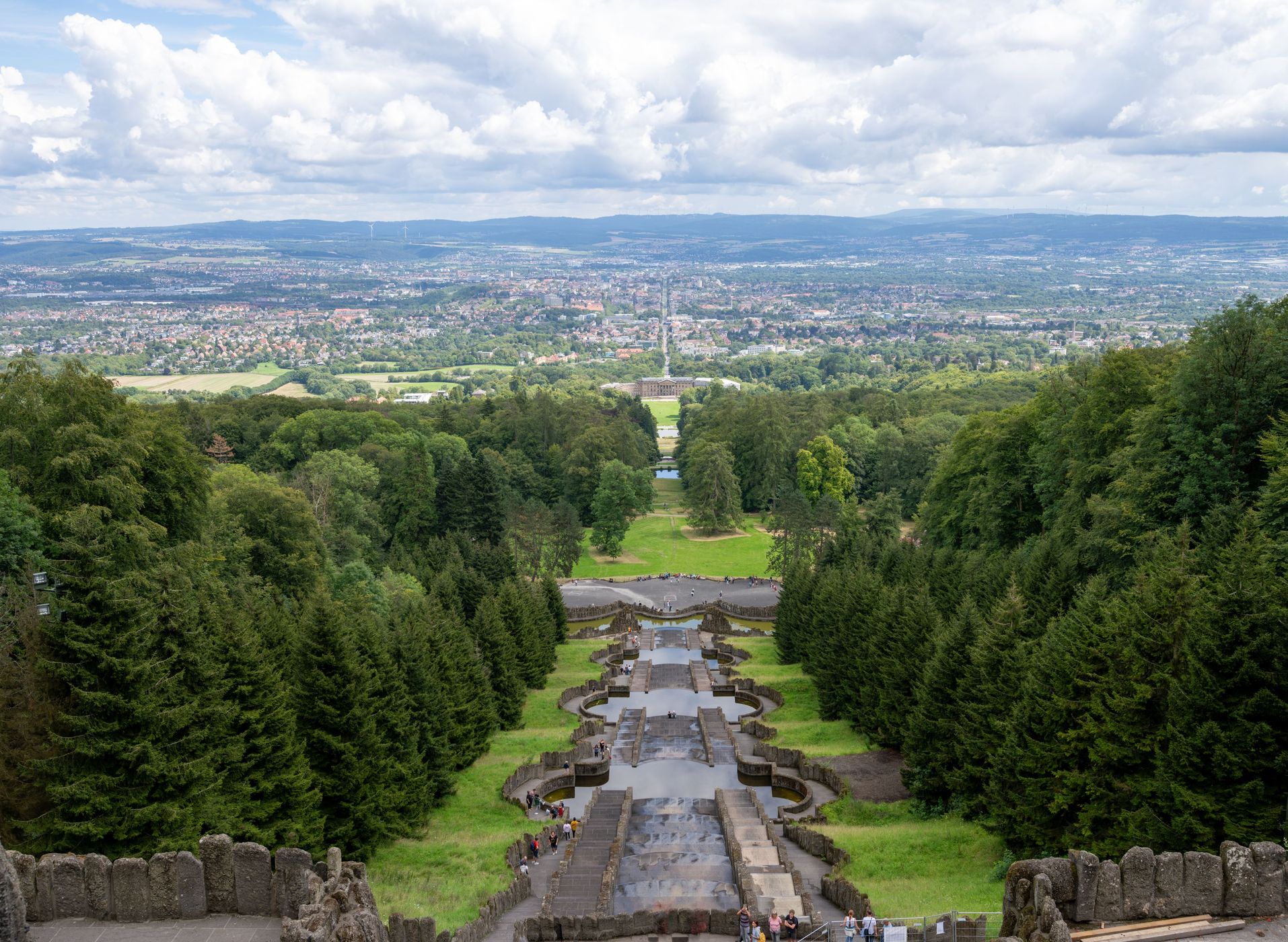 View from Herkules, Kassel, Germany