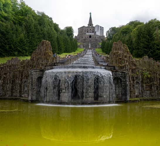 The Wasserspiele in BergparkWilhelmshöhe, Kassel