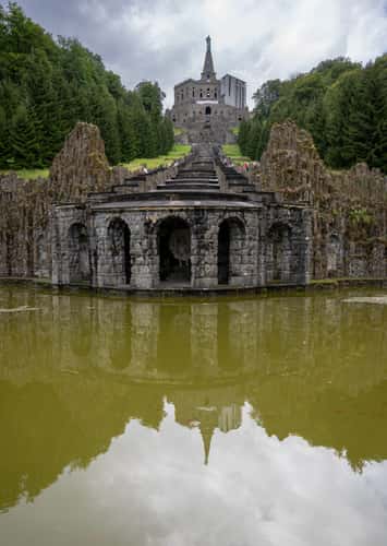 The Wasserspiele in BergparkWilhelmshöhe, Kassel