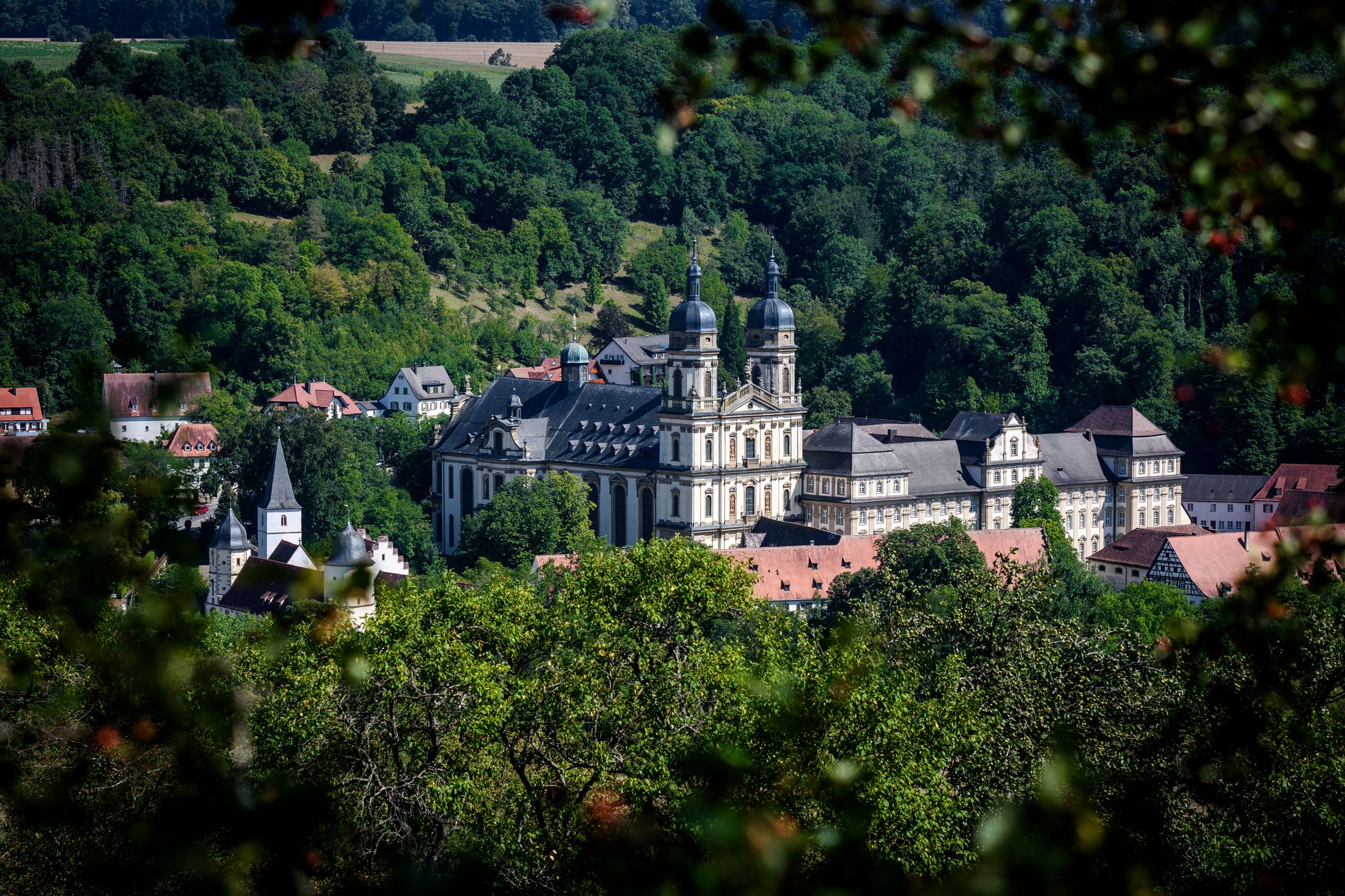 Kloster Schöntal - Blick vom Storchenturm, Germany