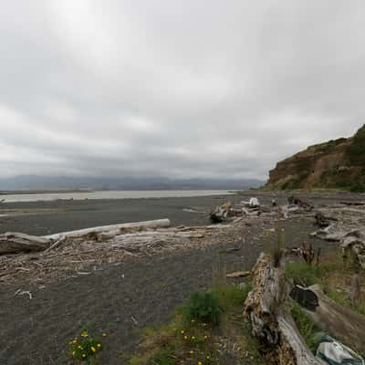 Lake Ferry Beach, New Zealand