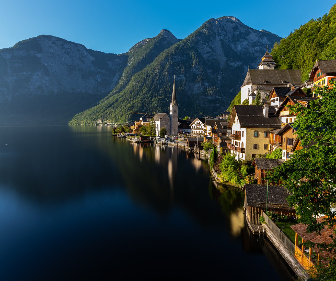 Lake Hallstatt Austria Lake Hallstatt Austria