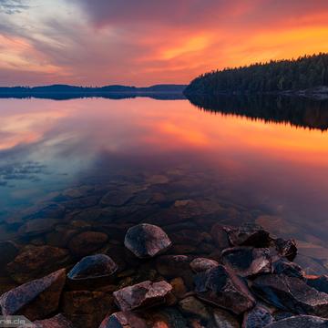Lelång Lake, Sweden