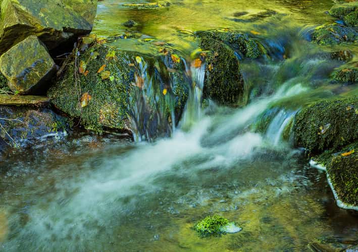 Lannenbach waterfall