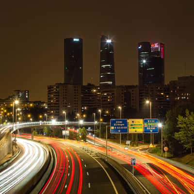 4 torres de Madrid, Spain