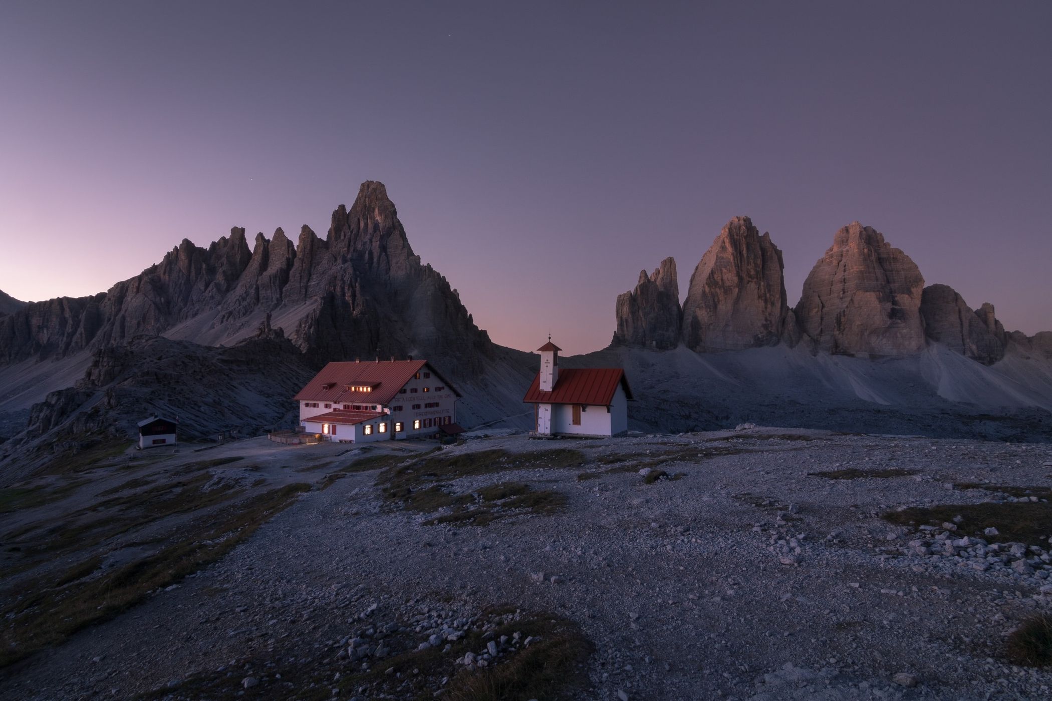 Rifugio Locatelli, Tre Cime di Lavaredo, Dolomites, Italy