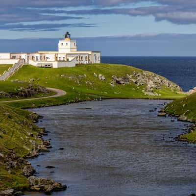 Lochan nam Faoileag, Strathy Point Lighthouse, Scotland, United Kingdom