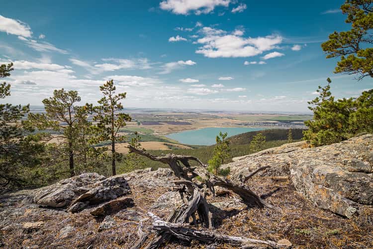 National Natural Park Burabay, Summer