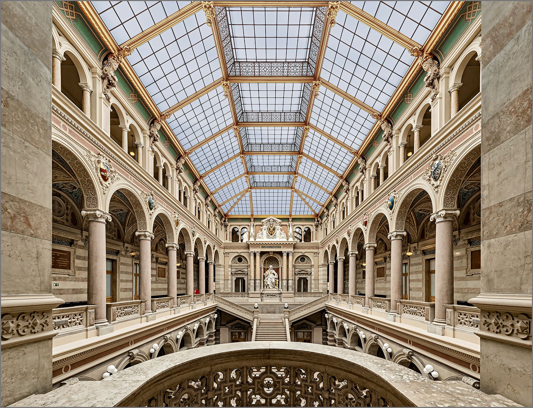 Palace of Justice in Vienna, Austria