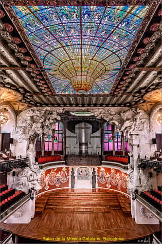 Palau de la Musica Catalana, Barcelona