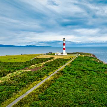 Path to Tarbat Ness Lighthouse, Scotland, UK, United Kingdom