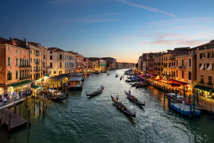View from Rialto Bridge