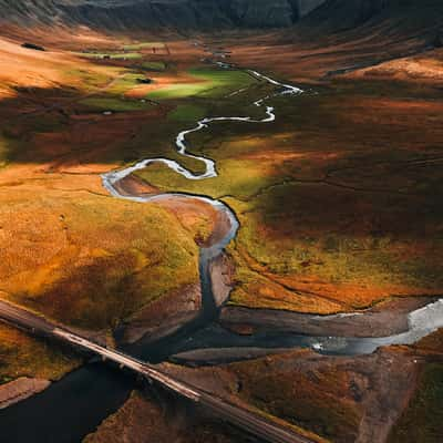 Rivers of Álftafjöður, Iceland