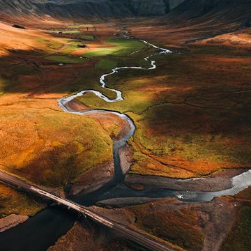 Rivers of Álftafjöður, Iceland
