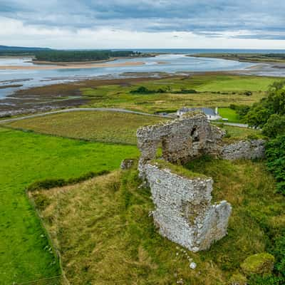 Ruin Keep, Skelbo Castle, Dornoch, Scotland, UK, United Kingdom