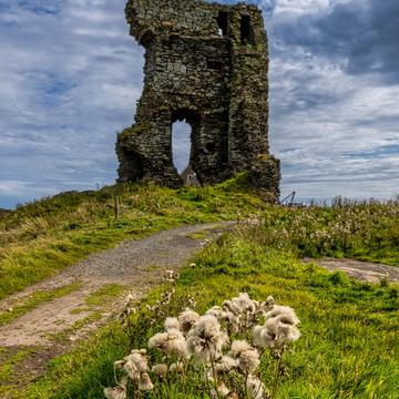 Ruin of Old Slains Castle, Slains, Scotland, UK, United Kingdom