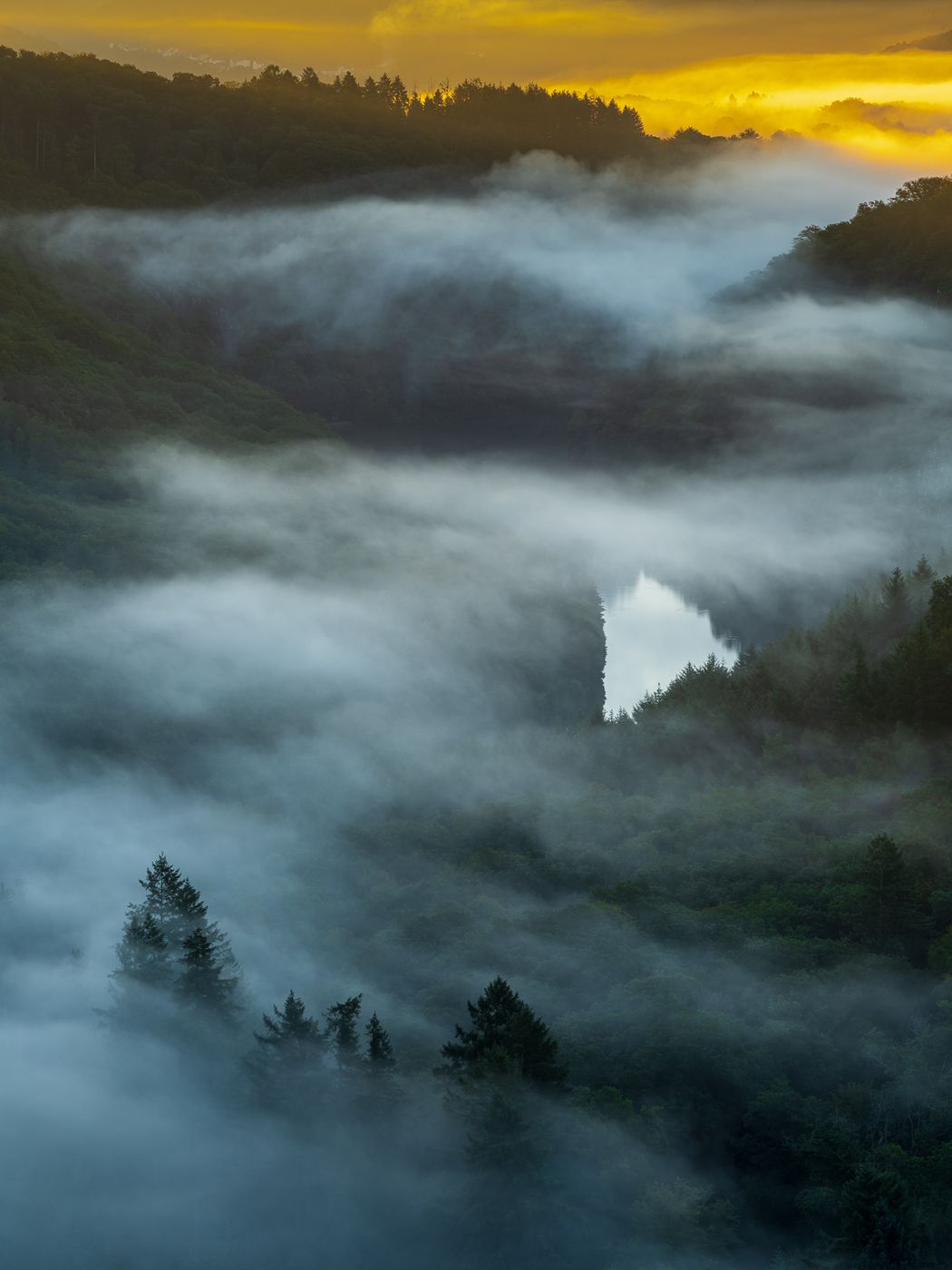 Saarschleife/Saar Loop, Mettlach, Germany