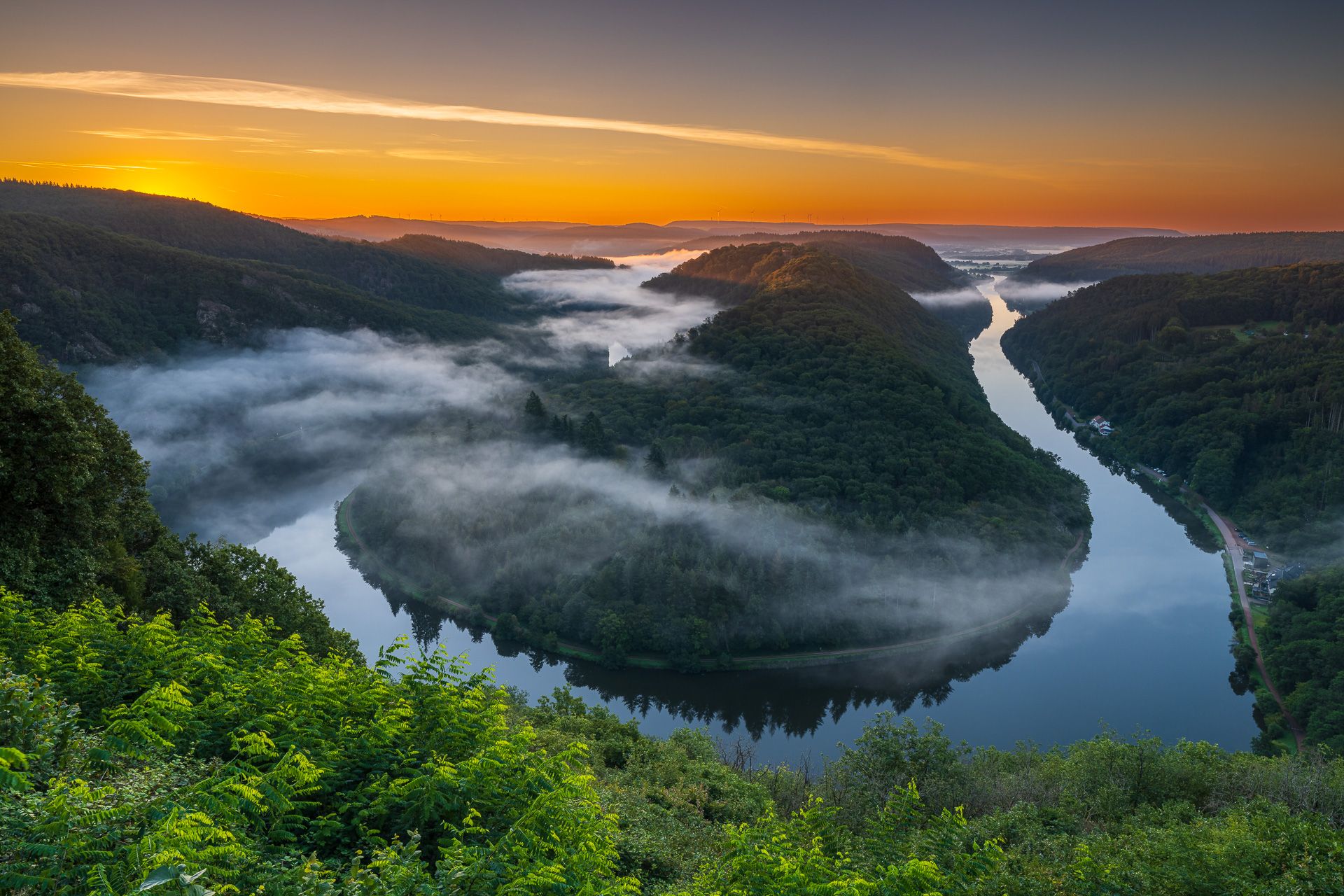 Saarschleife/Saar Loop, Mettlach, Germany
