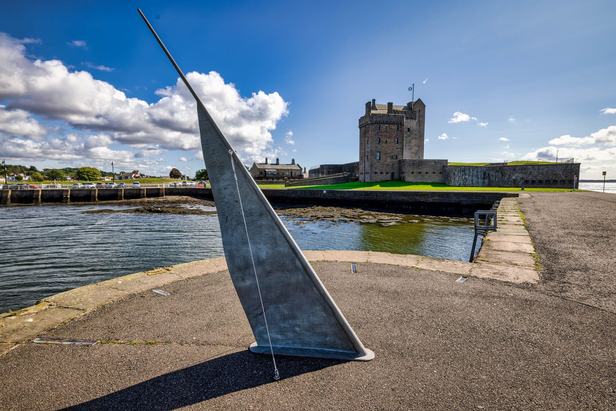 Sail, Broughty Castle Museum, Dundee, Scotland, UK, United Kingdom