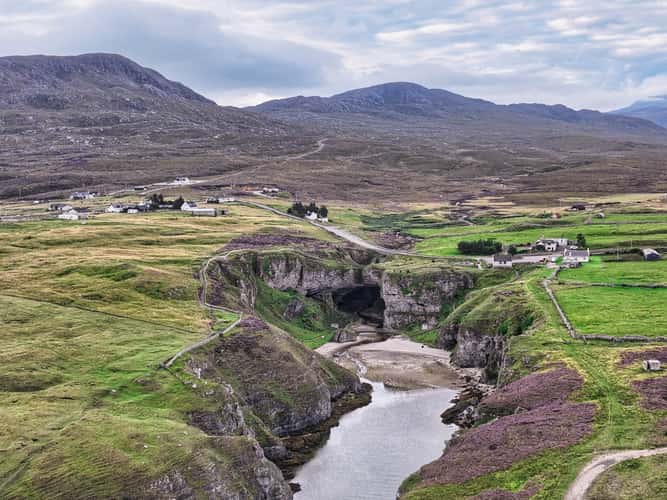 Smoo Cave Durness, Scotland, UK