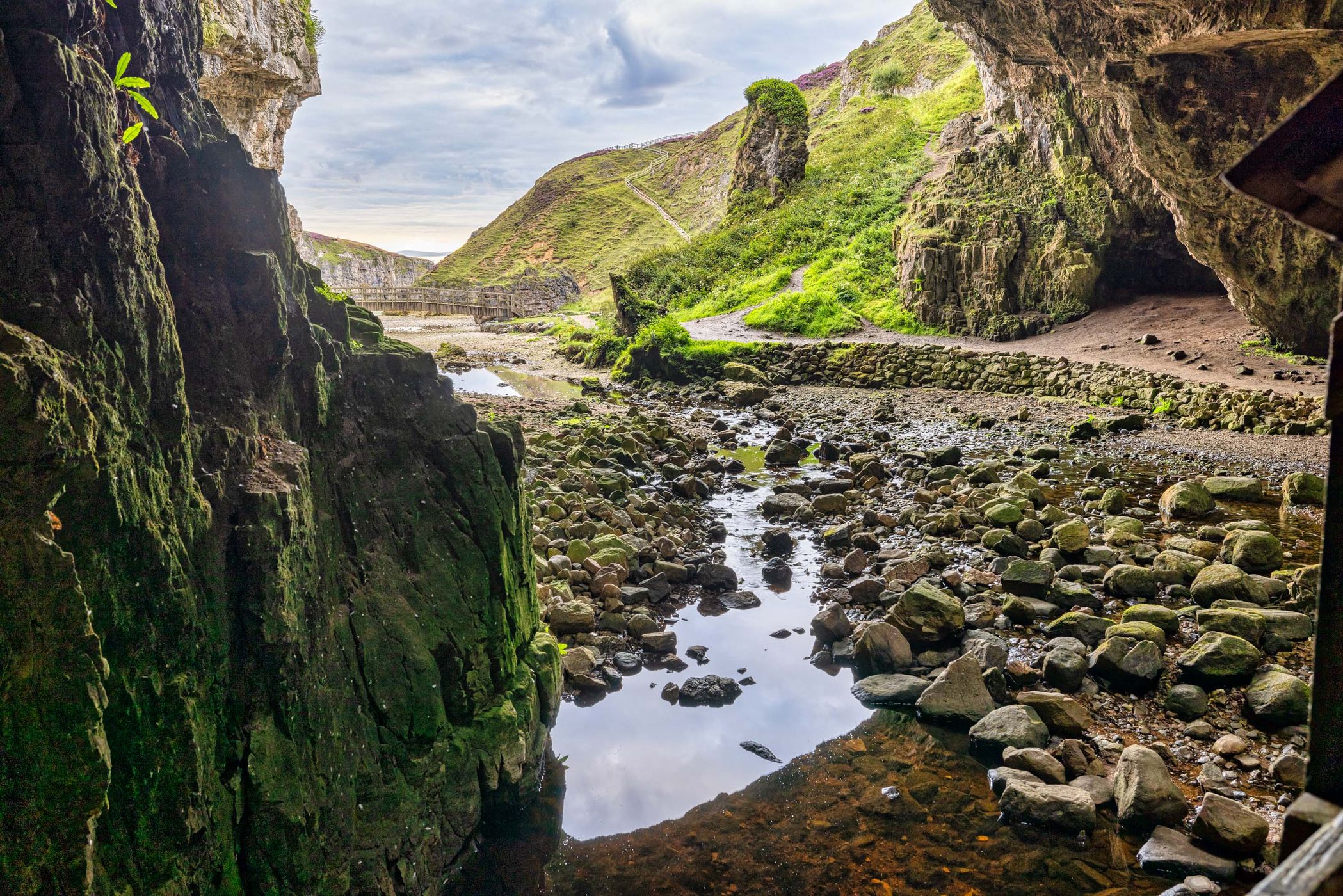 Smoo Cave, Durness, Scotland, UK, United Kingdom