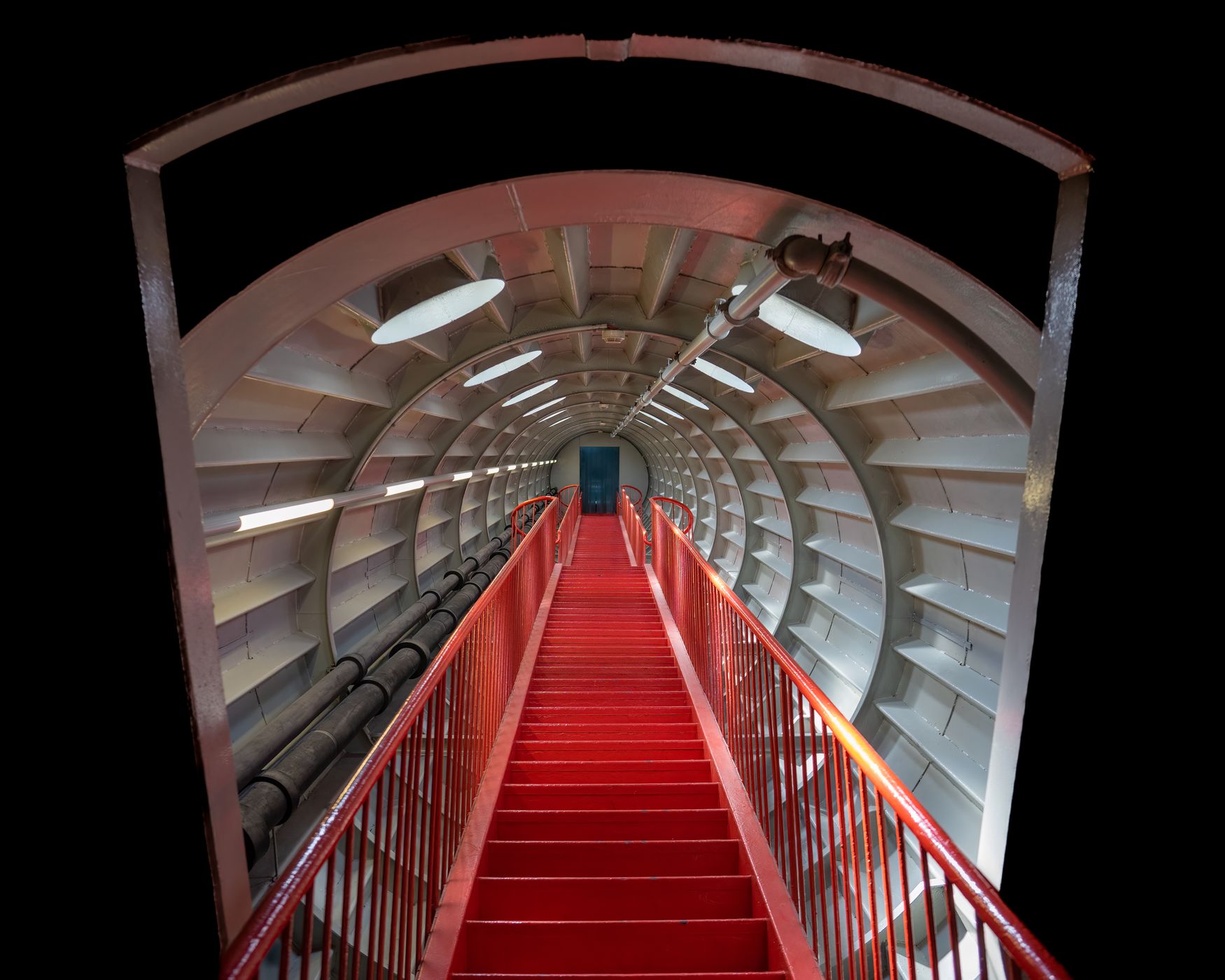 Staircase, Atomium Brussels, Belgium