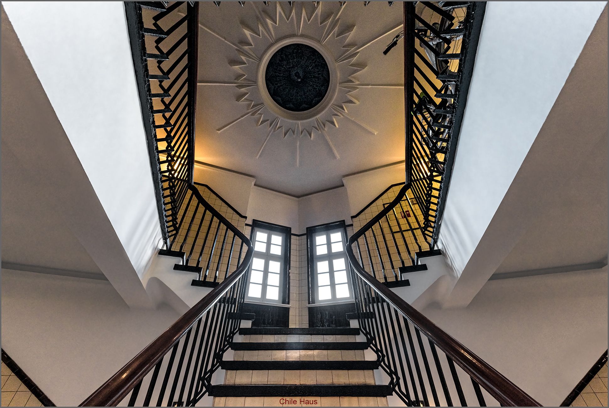 Stairs in Hamburg, Germany