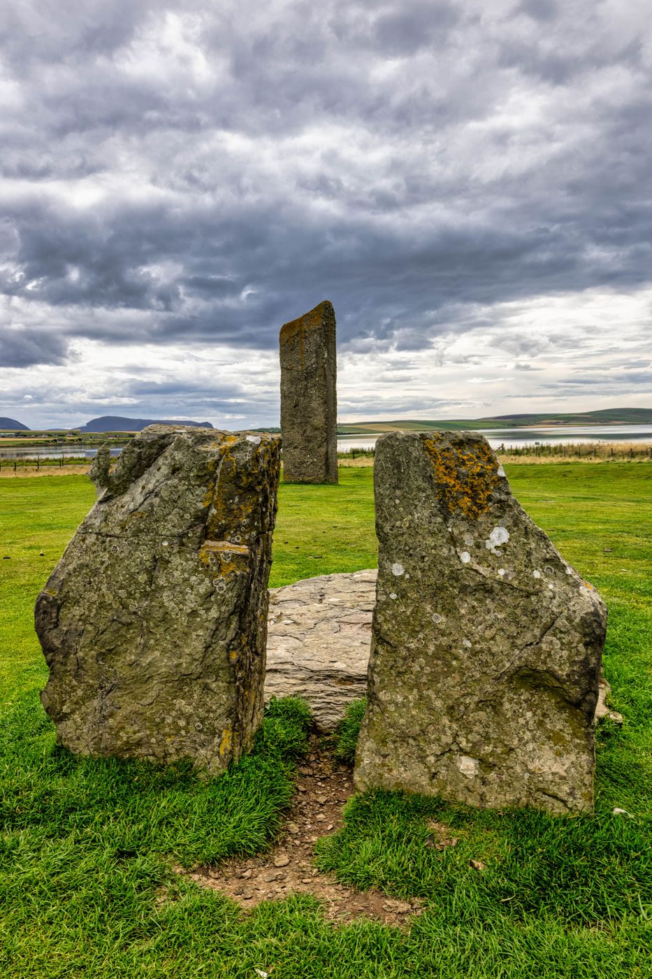 Standing Stones of Stenness, Orkney Islands, Scotland, UK, United Kingdom