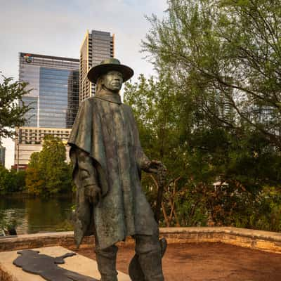 Stevie Ray Vaughn Statue, USA