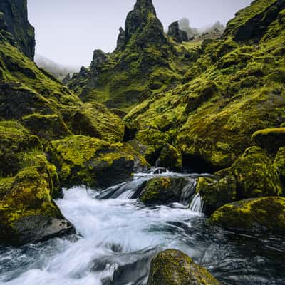 Þakgil, Iceland