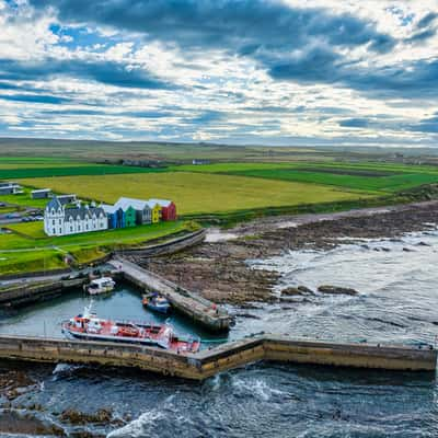 The Harbour, John O Groats, Scotland, UK, United Kingdom