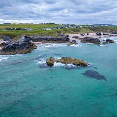 The rocks  at Durness  Beach, Durness, Scotland, UK, United Kingdom