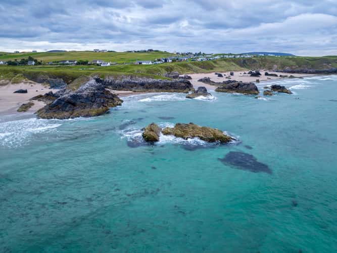 The rocks  at Durness  Beach, Durness, Scotland, UK