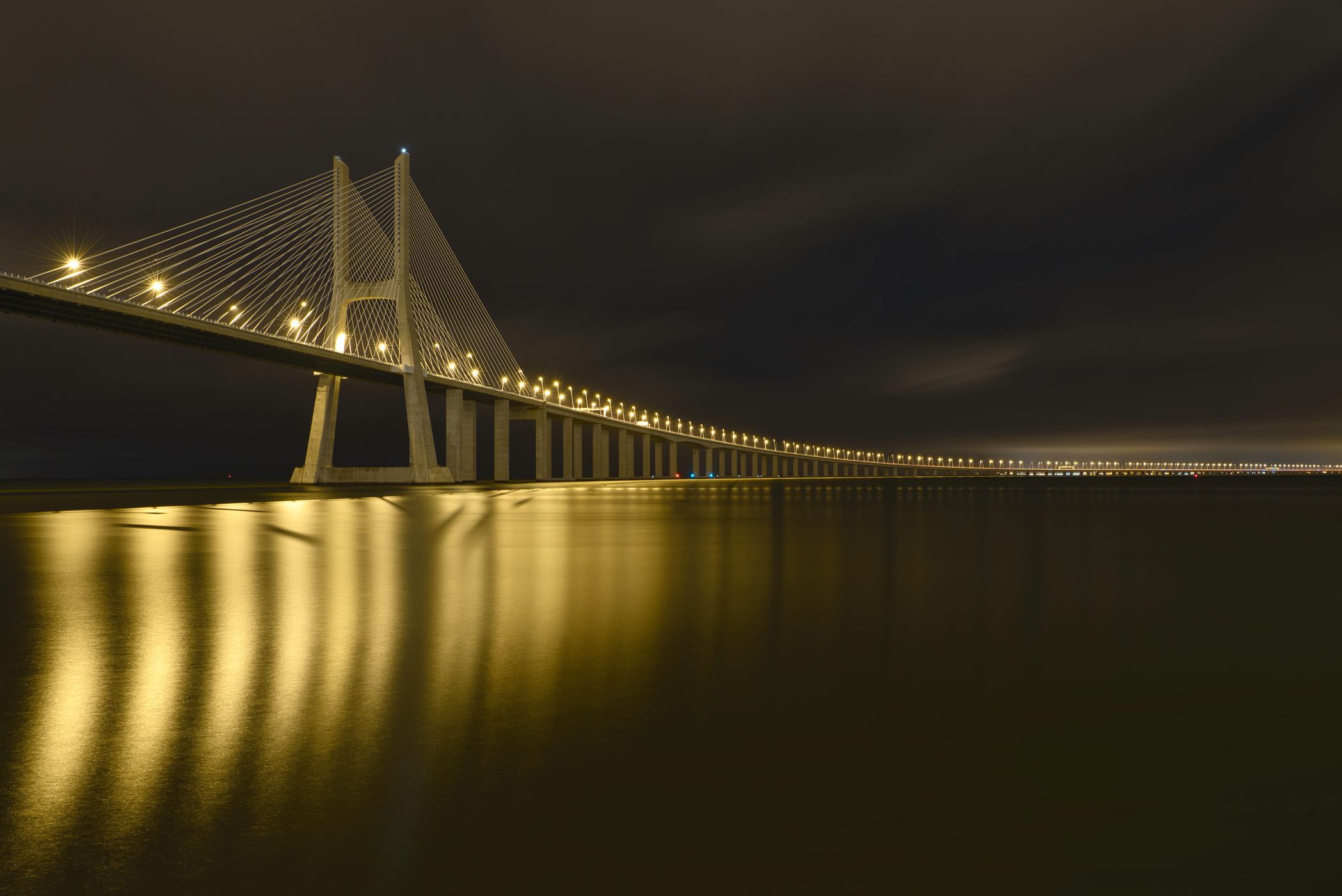 Vasco da Gama Bridge, Lisbon, Portugal