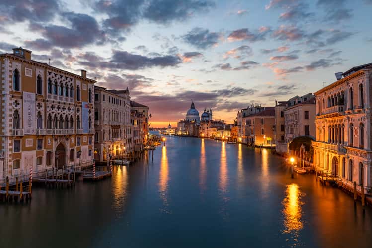 View from Ponte dell'Accademia, Venice